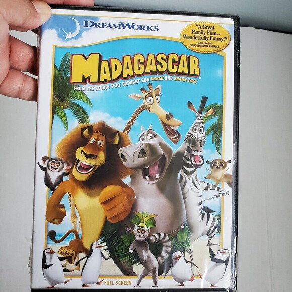 Madagascar DVD, 2005, Full Frame Dreamworks New factory sealed - Picture 6 of 8